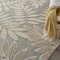 Homeroots 7 x 10 ft. Natural Leaves Indoor & Outdoor Area Rug 384959 - alternate 4
